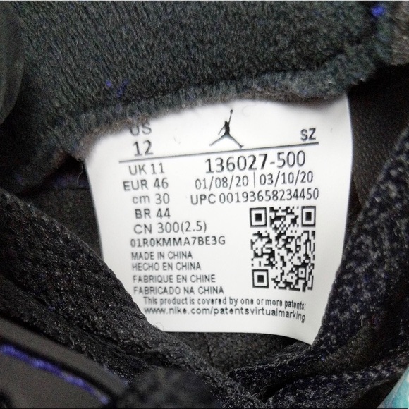 Jordan 12 grape - Picture 6 of 6